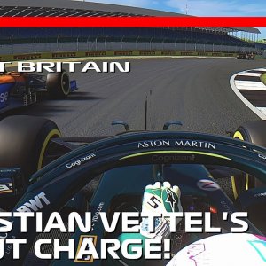 Sebastian Vettel's Sprint Race | 2021 British Grand Prix | #assettocorsa