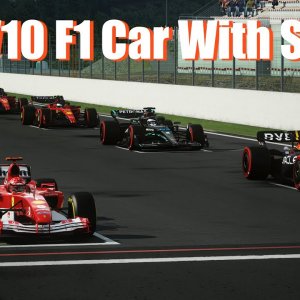 Old Ferrari F2004 V10 Car Vs New 2023 Cars At Spa-Francorchamps | Assetto Corsa