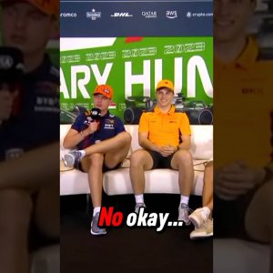 Max Verstappen's Reaction to Daniel Ricciardo's Question!