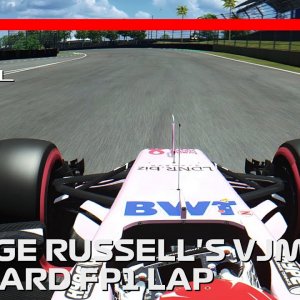 George Russell Onboard Lap | 2017 Brazilian Grand Prix | #assettocorsa