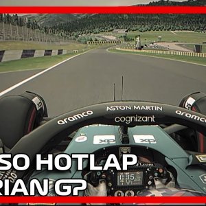 Alonso Hot Lap | 2023 Austrian Grand Prix - Formula 1