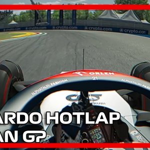 Ricciardo Hot Lap | 2023 Italian Grand Prix - Formula 1