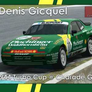 RaceRoom Competition Winning Lap - Charade GP - Porsche 944 Turbo Cup - Denis Gicquel - 1.58:632