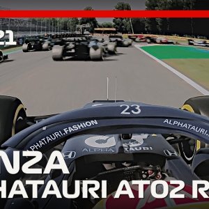 F1 AlphaTauri AT02 ☆ Race at Autodromo Nazionale Monza ☆ F1 2021 // Assetto Corsa