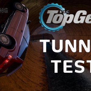 Exploring BeamNG.drive's secret Steelworks tunnels | Top Gear tunnel test!