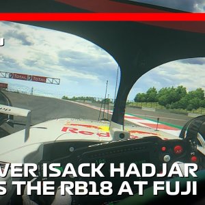Isack Hadjar drives the RB18 at Fuji! | Japanese Grand Prix | #assettocorsa