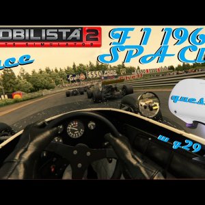 VR Race at Automobilista 2 - F1 1969  @SPA Classic with Oculus Quest 2 + G29