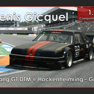 RaceRoom Competition Winning Lap - Hockenheim GP - Ford Mustang GT DTM - Denis Gicquel - 1.46:060