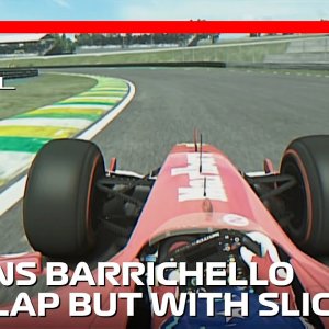 Rubens Barrichello's Onboard Pole Lap but with Slicks | 2004 Brazilian Grand Prix | #assettocorsa