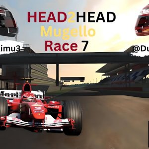 Head2Head | Week 1 | Day 3 | Race 7 | F1 Ferrari F2004 @ Mugello #assettocorsa