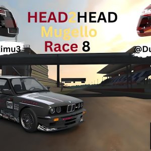 Head2Head | Week 1 Day 3 | Race 8 | BMW M3 E30 Drift @ Mugello | #assettocorsa