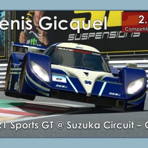 RaceRoom Competition Winning Lap - Suzuka Grand Prix - Aquila CR1 - Denis Gicquel - 2.06:465