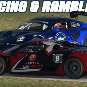 Lets race and ramble about iRacing and Asetek Sim Sports