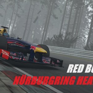 Assetto Corsa | Formula 1 Red Bull RB9 V8 in HEAVY FOG conditions at the Nürburgring 4K/60fps