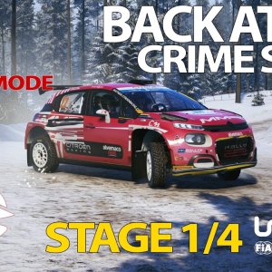 EA SPORTS WRC | Career Mode | Rally Sweden | BACK TO THE CRIME SCENE