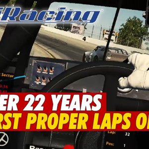 iRacing | First proper laps on oval and in VR