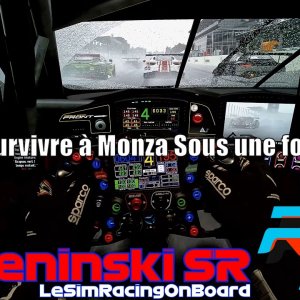 rF2 HYPER REALIST Monza Wet GTE