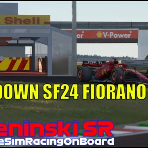 Shakedown Ferrari SF24 Fiorano