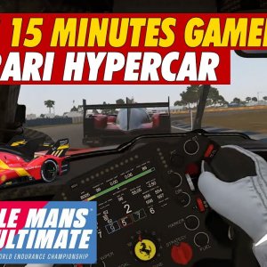 LeMans Ultimate | NEW First 15min Gameplay | Ferrari Hypecar Onboard at Sebring