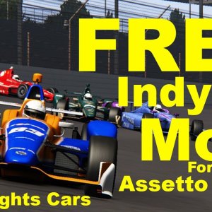 Is this THE BEST FREE (!) Indycar Mod for Assetto Corsa? | Fanmade video | Links in description
