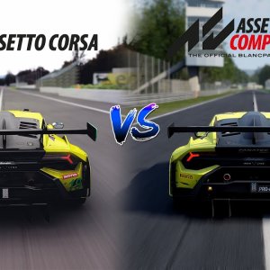 Assetto Corsa VS Assetto Corsa Competizione | LMGT3 Sound Comparison  | Modder VS Developper