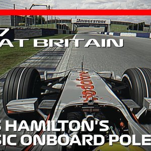 Lewis Hamilton's Pole Lap | 2007 British Grand Prix | #assettocorsa