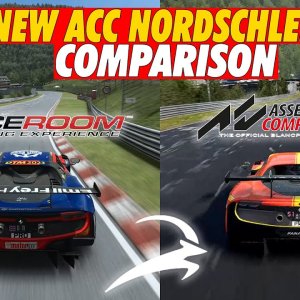 NEW ACC Nordschleife COMPARISON vs Race Room