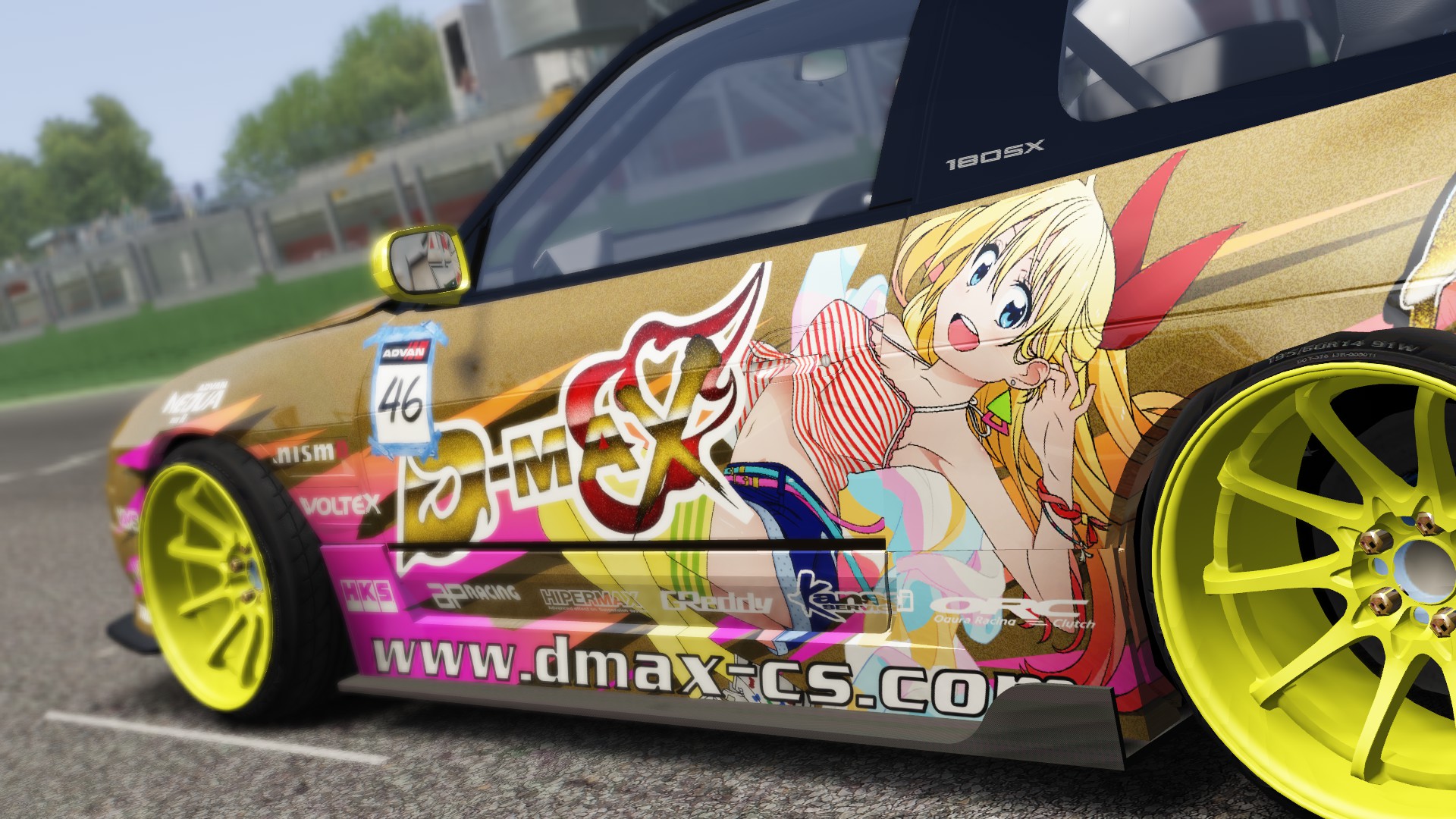 4K Drift / itasha skins for jzx110, jzx100, 180sx and altezza. Pack 03. | RaceDepartment