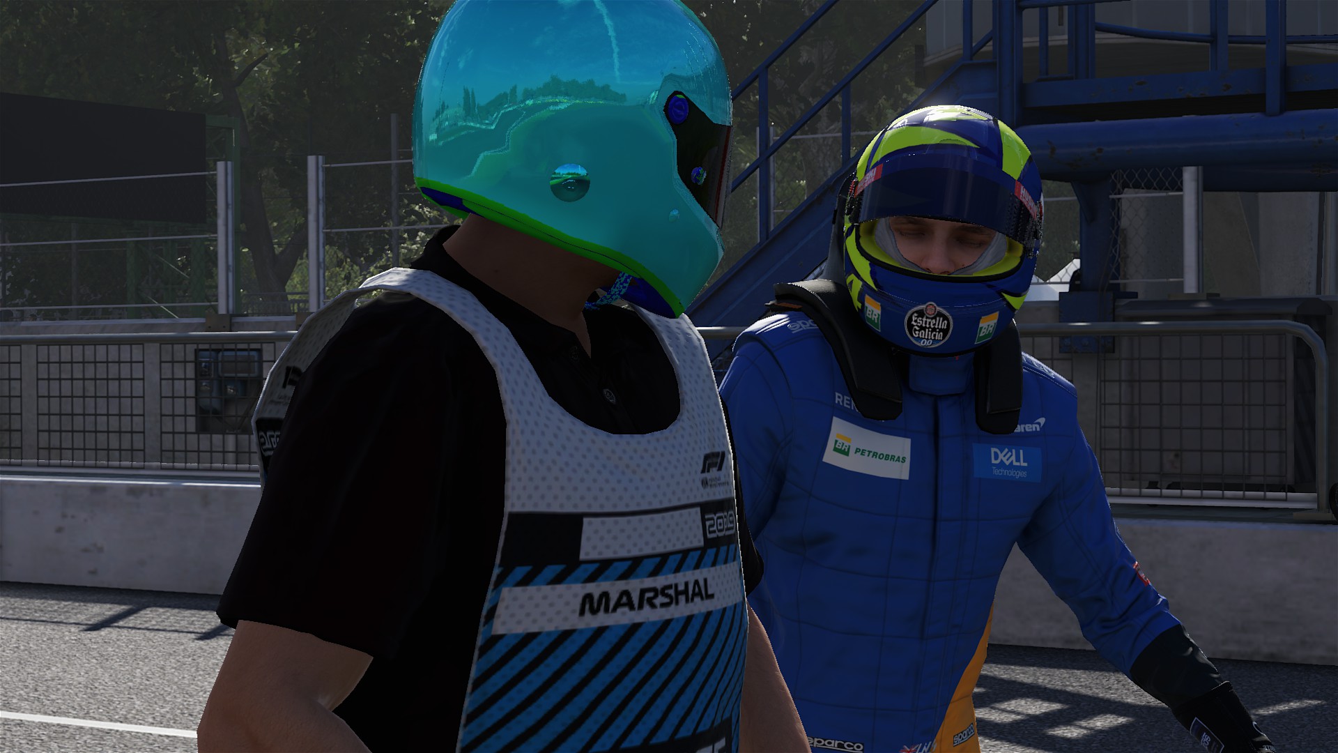 Lando Norris' helmet for 2019 Italian GP | RaceDepartment