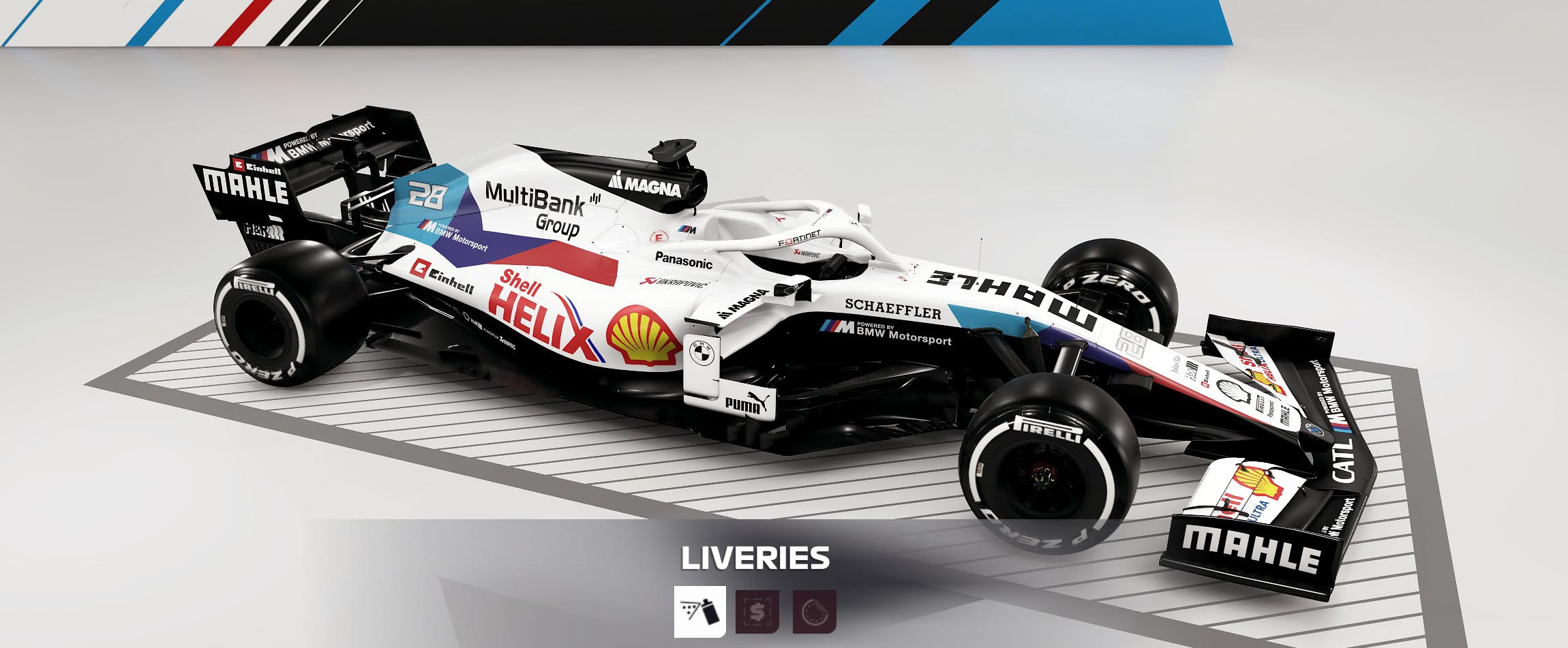 Behalf Mug wealth BMW Motorsport F1 Team 2021 Livery | RaceDepartment