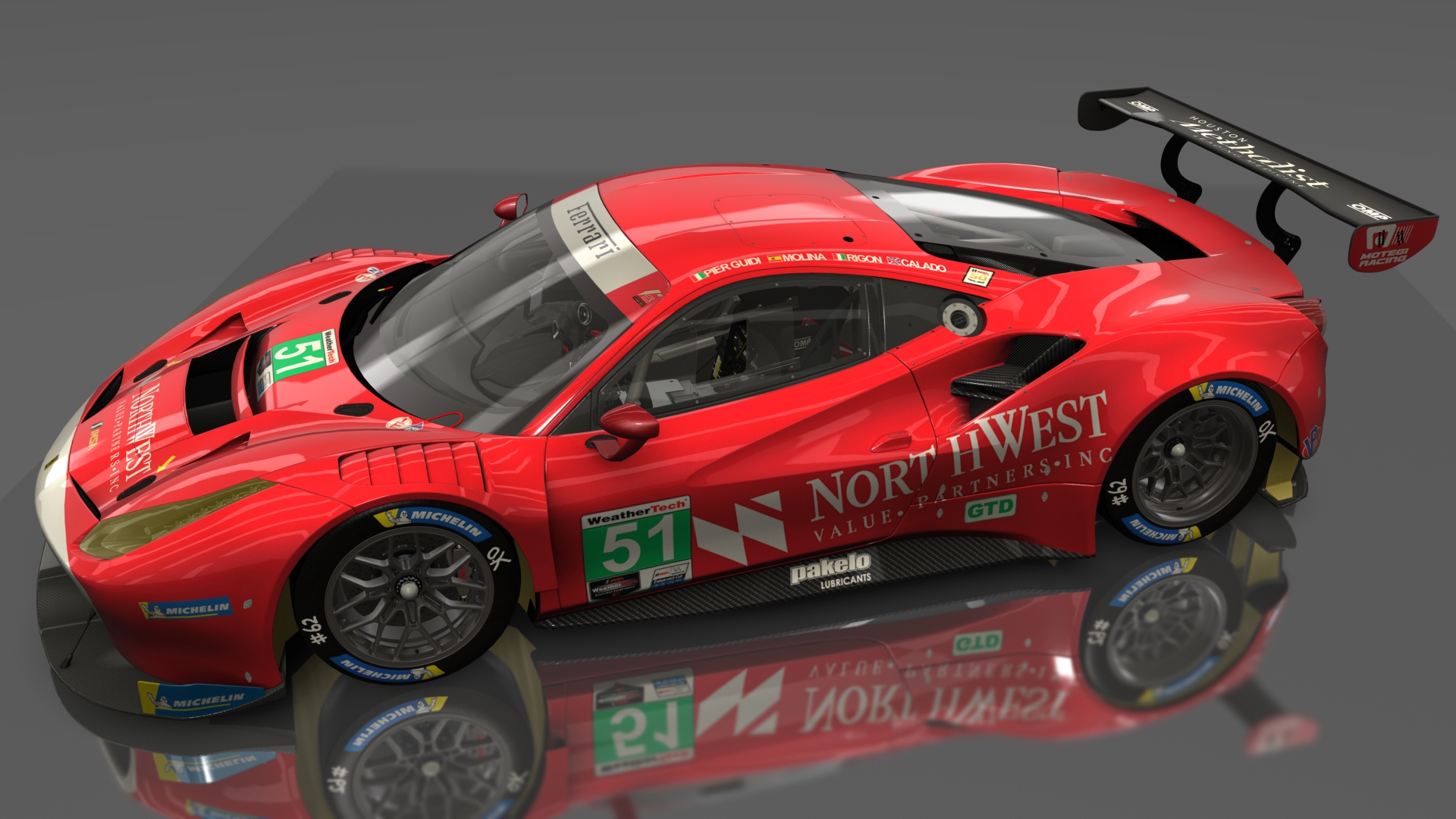 Wip 2019 Spirit Of Race Ferrari 488 Gt3 Imsa Weathertech