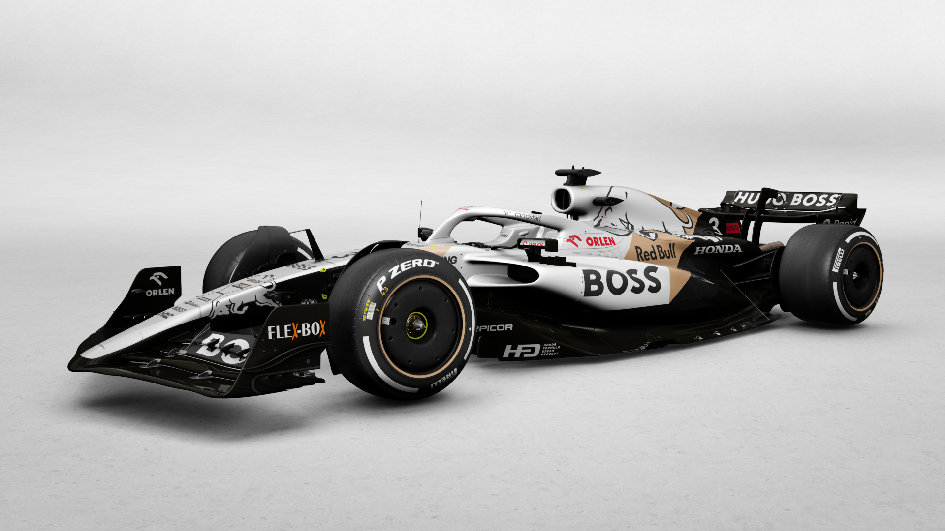 HUGO BOSS Racing Bulls - Concept - RSS Formula Hybrid 2023 | RaceDepartment