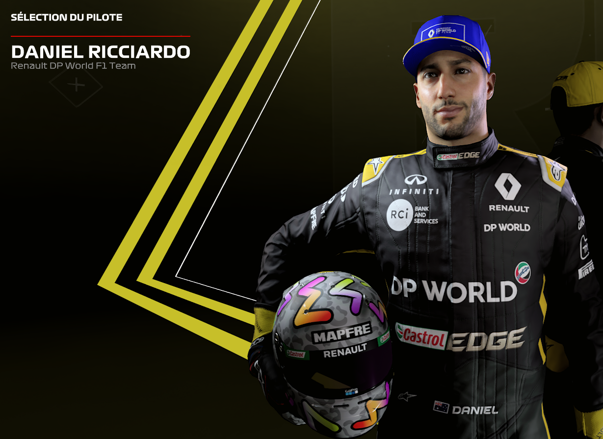 Renault F1 DP World Daniel Ricciardo New Era Australian GP Cappello