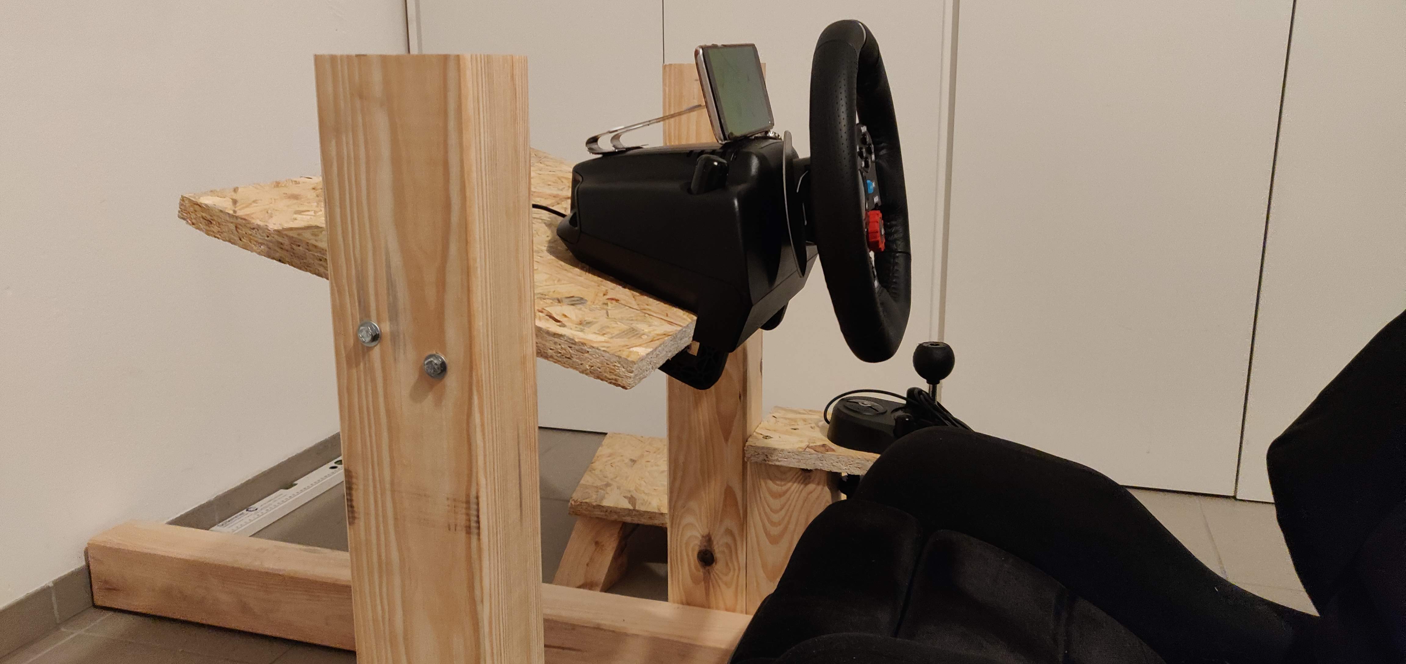Diy Wood Sim Rig With All Components And Some Guideline Measurements Racedepartment