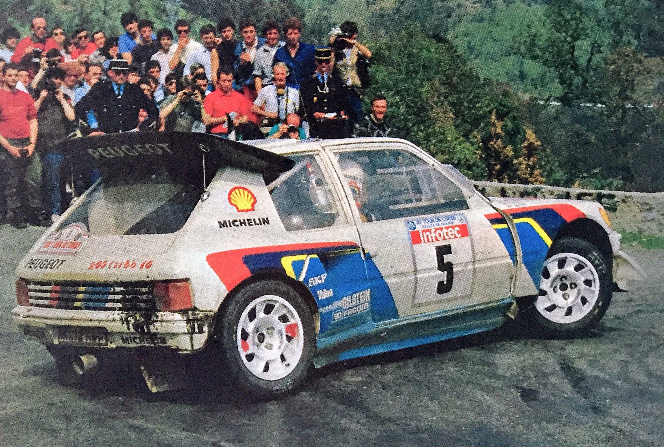 Le502_Peugeot 205 T16 EVO2- N°5 Winner Rally Tour de Corse 1986 