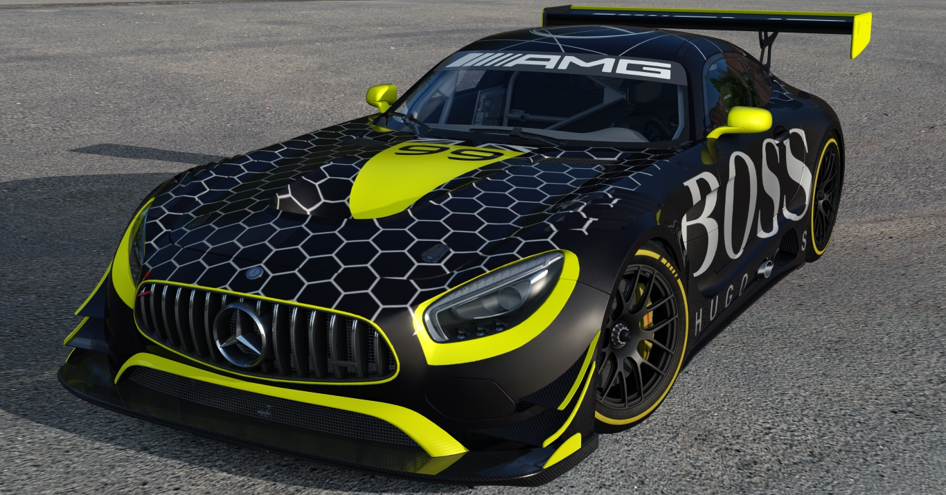 Hugo Boss Mercedes AMG GT3 | RaceDepartment