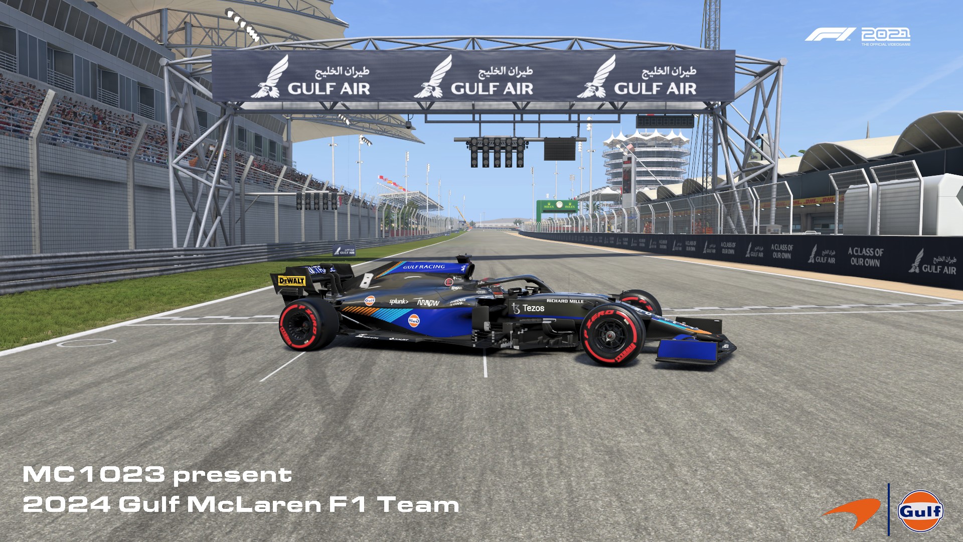2024 Gulf McLaren F1 Team RaceDepartment