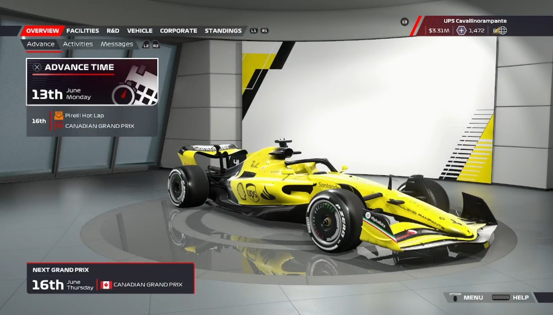 F1 22 UPS CAVALLINORAMPANTE F1 TEAM - Updates | RaceDepartment