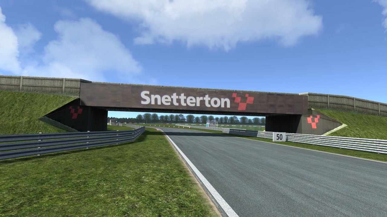 Snetterton Track 3D Impreso pared Arte