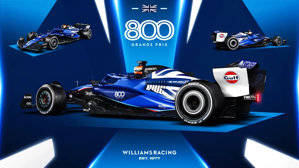 Race Williams' Anniversary Livery in F1 23