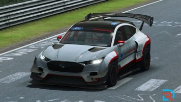 RaceRoom Releases A 1,400 Horsepower Electric Mustang