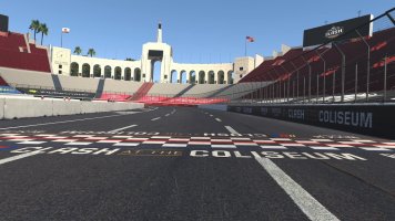 LA Coliseum Makes Its Debut in iRacing