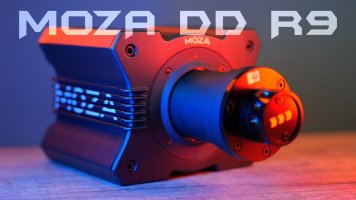 First Look | MOZA Racing DD R9 Wheel Base, Steering Wheels and CM HD Digital Dash