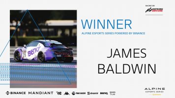Baldwin Snatches the 2022 Alpine Esports Series Title