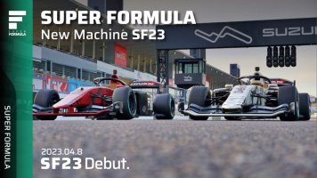 Super Formula teasing the SF23 in Gran Turismo