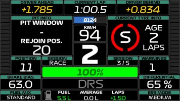 RaycerRay Simracing - F1 2023 Wheel Dashboard - 04 - Pit Info Screen.jpg