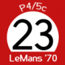 P4/5c Ferrari LeMans '70 Winner