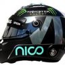 Nico Rosberg 2016 Season Helmet