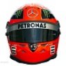 Helmet in memory of Michael Schumacher