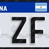 New Argentinian License Plates (Mercosur)
